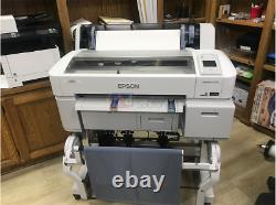 Epson SureColor SC-T3270 24 Inch Color Inkjet Wide Format Printer Scanner 1 Roll