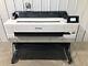 Epson Surecolor T5470 36 Wide Format Printer Plotter Test Prints Read Desc