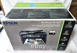 Epson WF-7620 WorkForce Wide-Format 13x19 All-in-One Copier Scanner Fax Printer