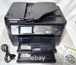 Epson WF-7620 WorkForce Wide-Format 13x19 All-in-One Copier Scanner Fax Printer