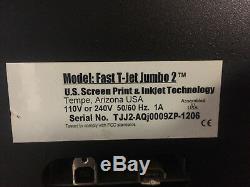 Fast T-Jet Jumbo DTG t-shirt printer