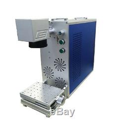 Fiber Laser Marking Machine Shell 110mm Metal Engraving Machine With CE FDA