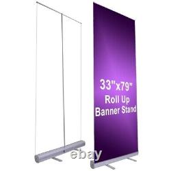 Full Color Roll up banner stand, custom retractable banner stand, pop up banner