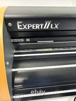 GCC Expert II LX 24 Vinyl Cutter Plotter Machine withsoftware and manual