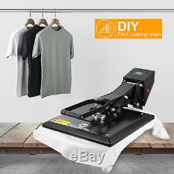 GOLDORO 15x15 Inch Heat Press Machine Digital Transfer Sublimation DIY T-Shirt