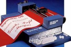 Gerber Graphix Signmaker Plotter/Cutter Machine SMIVB/GX4B Sold as Parts