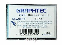 Graphtec 0.9mm 60° Vinyl Cutting Blade CB09UB-K60- 5 Pk