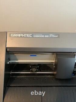 Graphtec CE6000-60 Plus Vinyl Cutter Plotter Stand Rollers Included