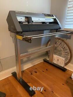 Graphtec CE6000-60 Plus Vinyl Cutter Plotter Stand Rollers Included