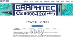 Graphtec Cutting Plotter CE6000-40 TESTED WORKING AS-IS (PLEASE READ)