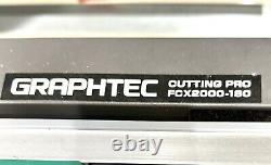 Graphtec FCX2000-180VC 68.5 x 36 Flatbed Vinyl Cutter and Plotter 2016 model