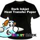 Heat Transfer Paper For Inkjet Printing For Dark Colors 200sh 8.5x11