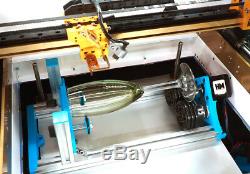 HM V2.1 Fully XYZ Adjustable Laser Rotary Attachment for K40 Engraver & Larger