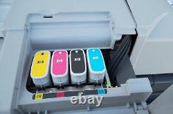 HP DesignJet 500ps Plotter 42 Roll Color Printer Wide Inkjet USB Network C7770C