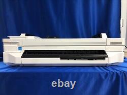 HP DesignJet T130 24 Wide Large Format Printer Plotter POWERS ON Read Desc