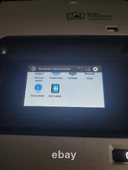 HP DesignJet T1700 44-in Printer 1VD87 W6B55A with Ink Factory Reset Tested