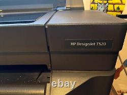 HP DesignJet T520 36 Inch Color Large Format Inkjet Printer, Single Roll READ