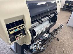 HP DesignJet T7100 with Ink and power cord