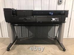 HP DesignJet T730 Large Wide Format Printer Plotter F9A29A -Powers On PLS READ