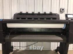 HP DesignJet T930 PostScript Wide Format Printer Plotter Partially Tested READ