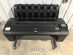 HP DesignJet T930 PostScript Wide Format Printer Plotter Partially Tested READ