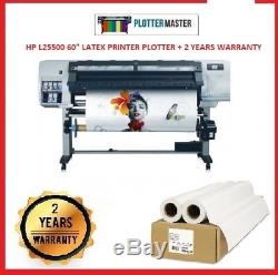 HP L25500 60 Latex Printer Plotter 2 Year Warranty Z6100 L26500 310 Financing