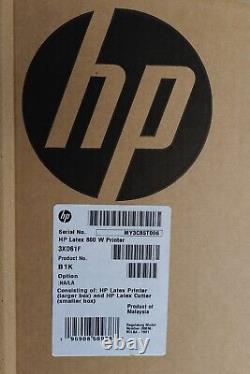 HP Latex 800 W 64 Wide Format Printer Model 3XD61F New in Box