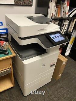 HP MFP E77822 Color Laser 11x17 Printer Scanner Copier Network