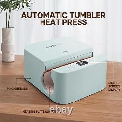 HTVRONT Auto Mug Heat Press Tumbler Heat Press Machine Sublimation 10-30oz Cup