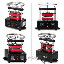 Hand Crank Rosin Press Machine Duel Heated Plates Heat Transfer 2.4X4.7 900W