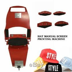 Hat Silk screen printing Hat Clamp printer equipment Platen machine Fast Ship