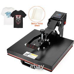 Heat Press Machine 15x15 Digital Sublimation Transfer for T Shirt Clamshell