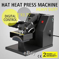 Heat Press Transfer Digital Clamshell 7 x 3.75 Hat Cap Sublimation Machine New