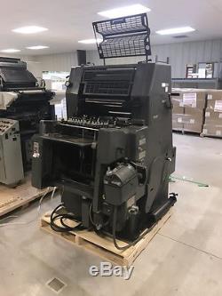Heidelberg GTO 46 Single Color Offset Printing Press with Numbering Attachment