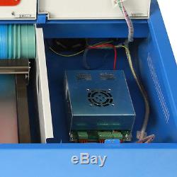 High Precise 40W CO2 USB Laser Engraving Cutting Machine Engraver Wood Cutter