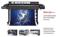 High Quality 60 Large Wide Format Printer Sino-750+RIP, USB, For Indoor & Outdoor