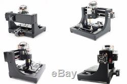 Hobby 3 Axis Mini Mill USB CNC Router Wood Carving Engraving PCB Milling Machine