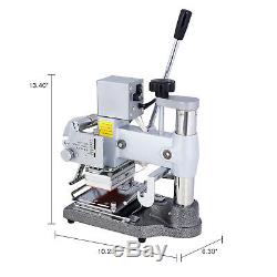 Hot Foil Stamping Machine Bronzing for PVC ID Credit Card with Foil Paper