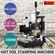 Hot Foil Stamping Machine Emboss Bronzing Paper Leather Free Foil Pvc Card Paper