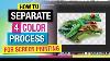 How To Separate 4 Color Process For Screen Printing