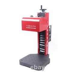 Industrial Pneumatic Marking Machine Rotary Dot Peen Labeling Name Plate Print