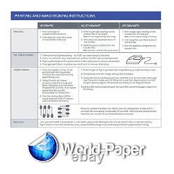 Inkjet Heat Transfer Paper for Dark Color Neenah 3G Jet Opaque 8.5x11-10 shts #1