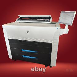 KIP 870 Wide Format Printer with 720 Scanner, NEW ink & Paper + Software / Manuals