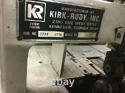 Kirk Rudy Base & Shuttle Feeder Transport Base Model 215 / S/N 1285 1776