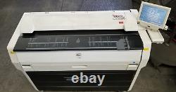 Konica Minolta KIP 7100 Wide Format Monochrome Printer/Scanner/Copier