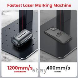 Laser Engraver Marking Desktop 2in1 High Power Engraving Machine 4K Accuracy