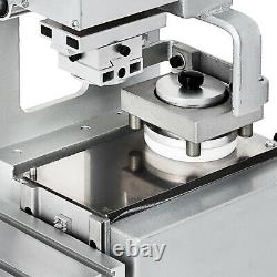Manual Pad Printing Machine Kit Pad Printer Sealed Ink Cup System Plate Pad DIY
