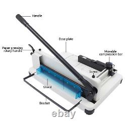 Manual Paper Cutter 12 400 Sheets Commercial Heavy Duty Guillotine Paper Trimme
