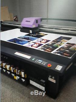 Mimaki JFX200-2513 wide format flatbed UV printer (USED- Great condition)