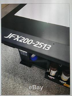 Mimaki JFX200-2513 wide format flatbed UV printer (USED- Great condition)